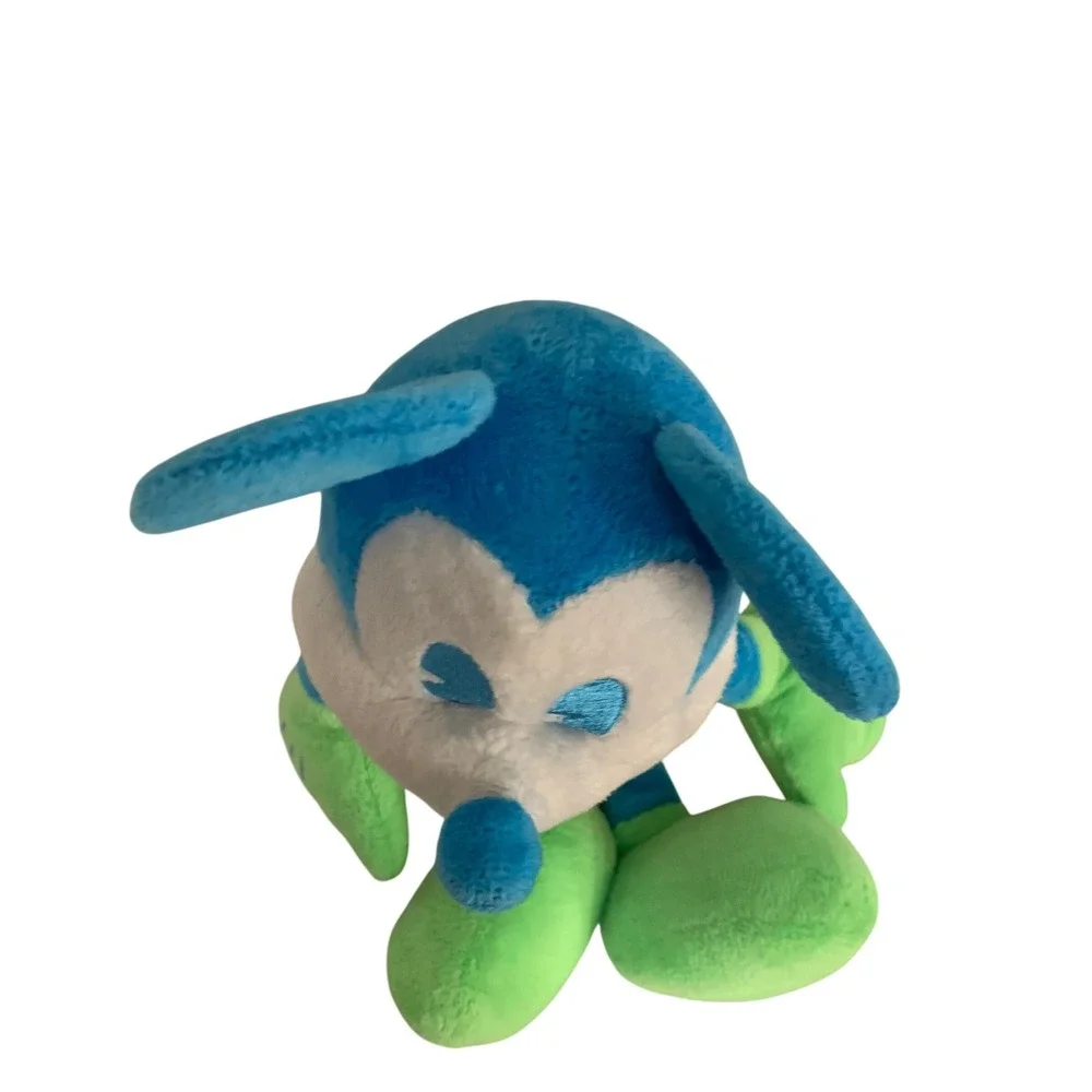 Disney Store Neon Color Pop Mickey Mouse Plush Blue‎ Green Yellow 14" 2020 - Picture 4 of 7